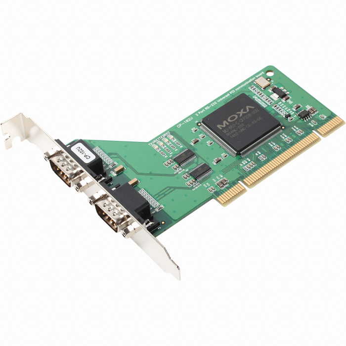 MOXA  CP-102U 2포트 PCI 시리얼카드