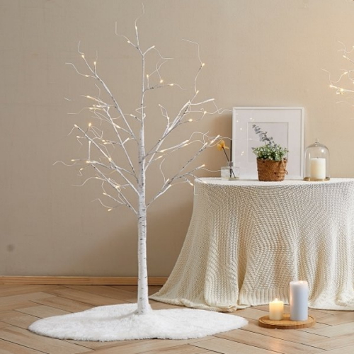 지인데코 하우쎈스 크리스마스 자작나무 LED 감성트리