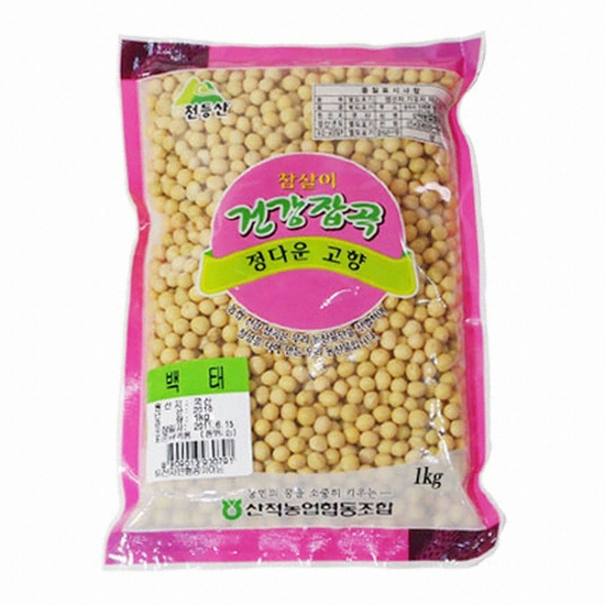산척농협 천등산 참살이 백태 1kg [1개]