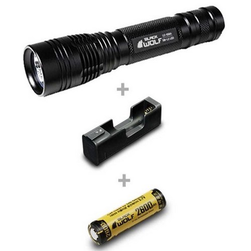 스나이퍼코리아 블랙울프 미니 노줌 A세트 2600mAh