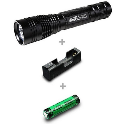 스나이퍼코리아 블랙울프 미니 노줌 A세트 3500mAh