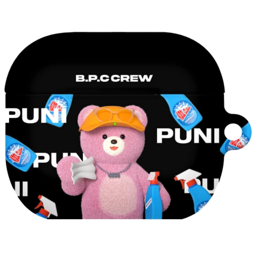 어프어프  에어팟3 CLEANER PUNI-BLACK 하드 케이스