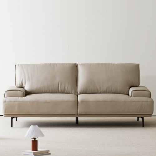 시스디자인 벤 천연가죽 소파 3인용