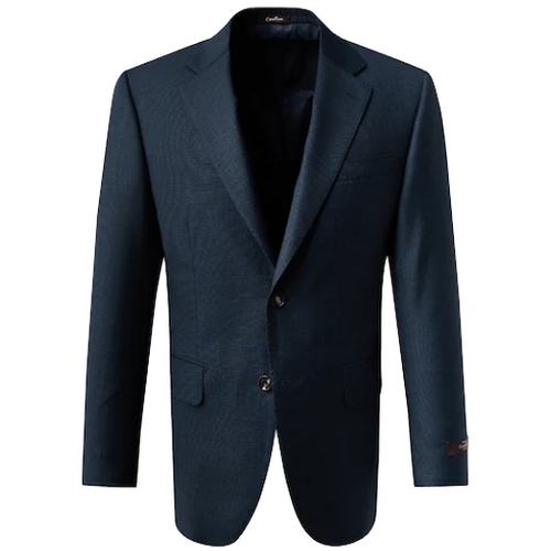 로가디스 골든텍스 COUTURE 그린 울 마이크로 체크 정장 재킷_RX1101R01M
