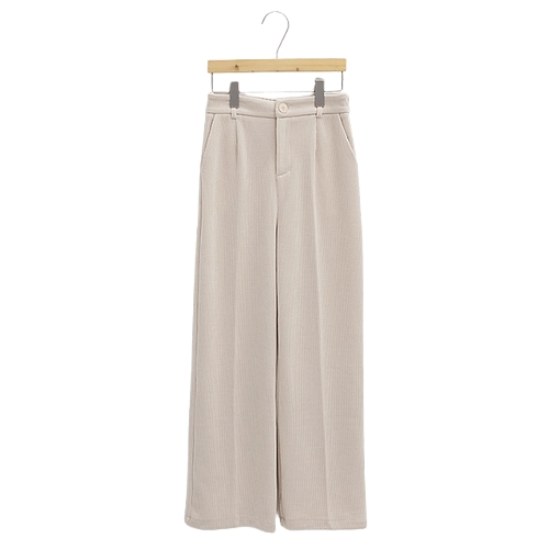 나인 PT-5173 코듀로이 세미 와이드 백 밴딩 팬츠