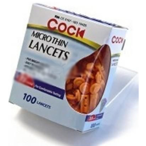 화홍 COCK 콕 마이크로씬 채혈침 33G