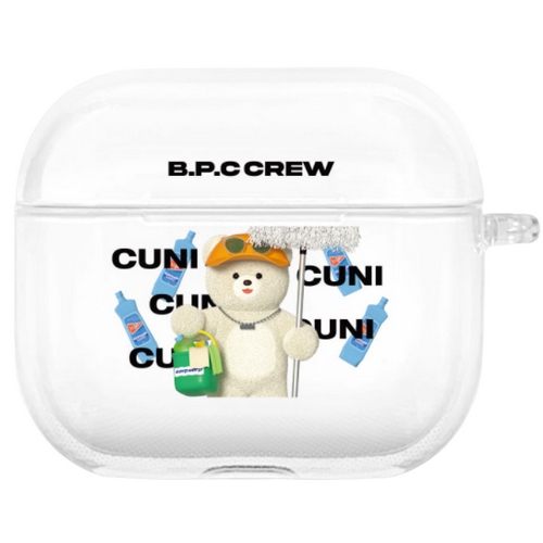 어프어프  에어팟3 CLEANER CUNI 클리어 케이스