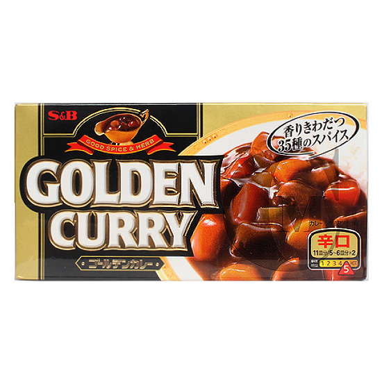 S&B  골든카레 매운맛 220g