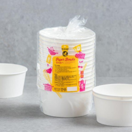 우재  노브랜드 종이용기 520ml 16P