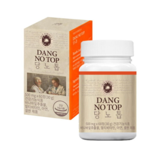 유유헬스케어 트루포뮬러 당노톱 500mg 60정