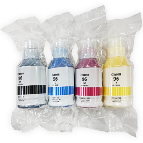Canon  벌크 GI-96BK, GI-96C, GI-96M, GI-96Y 4색 세트