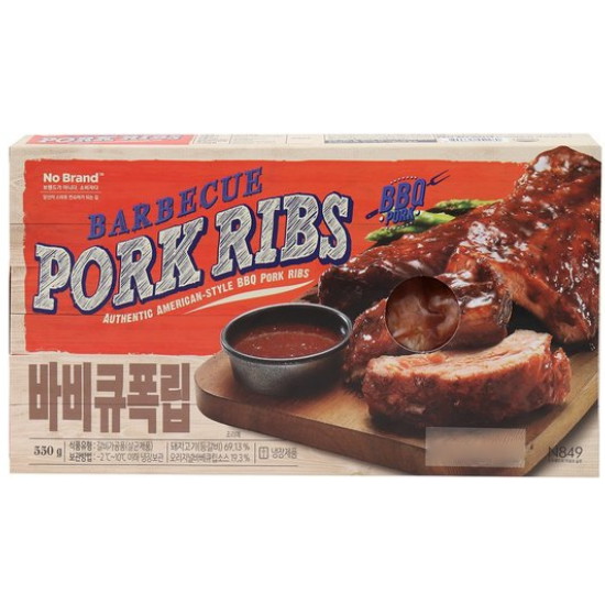 이마트 노브랜드 바비큐폭립 550g