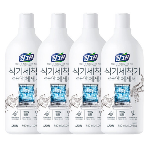 참그린 식기세척기 전용 액체세제 1.05kg (920ml)