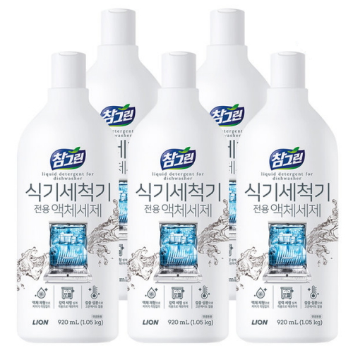 참그린 식기세척기 전용 액체세제 1.05kg (920ml)