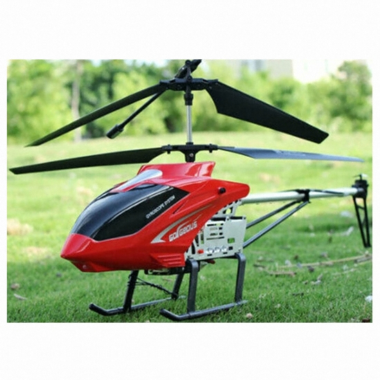 대형 낙하 방지 RC 헬리콥터 레드