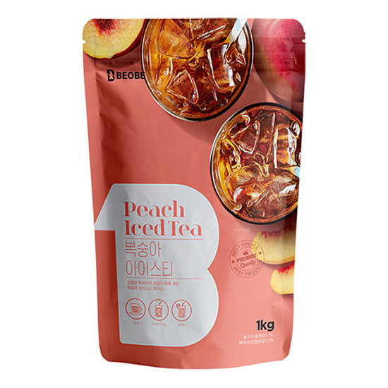 베오베  복숭아 아이스티 파우더 1kg