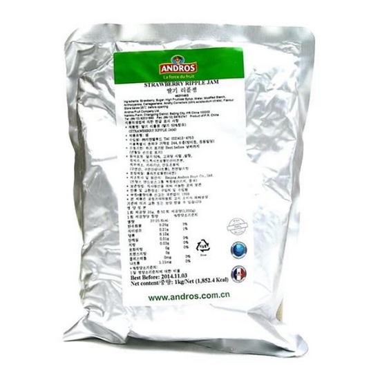 앤드로스 딸기 리플잼 1kg