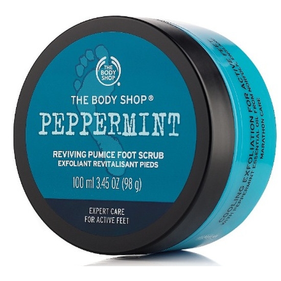 더바디샵 페퍼민트 리바이빙 퍼미스 풋 스크럽 100ml