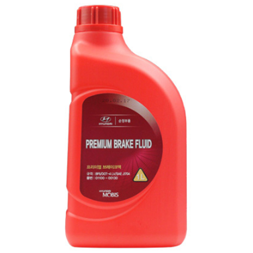 현대모비스  순정 프리미엄 브레이크액 DOT4 LV 1L