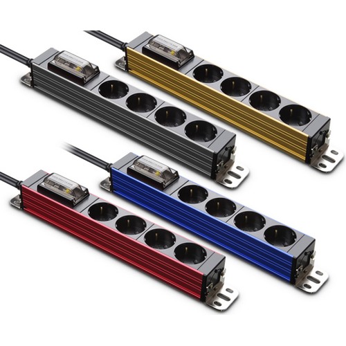 현대일렉트릭  서버탭 4구 16A 알루미늄 고용량 멀티탭