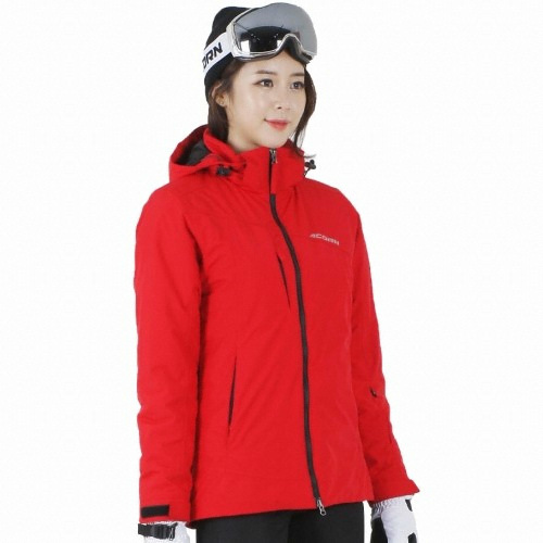 에이콘  19/20 여성 골드 스키보드복 자켓 레드