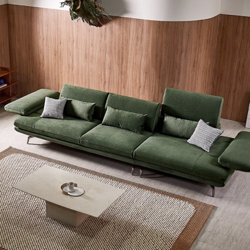 자코모 비안나 하이 기능성 젠위브 패브릭 소파 4인용