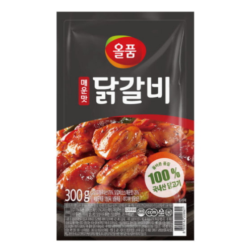 올품  매운맛 닭갈비 300g