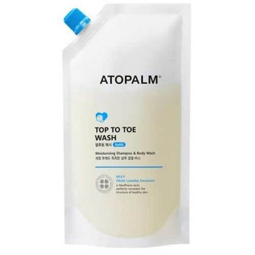 아토팜 탑투토 워시 리필 400ml