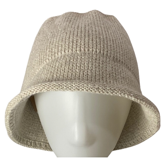 햇츠온 여성 와이어챙 니팅 버킷햇 벙거지 모자 H14-303IV