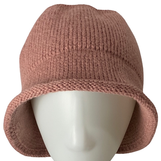 햇츠온 여성 와이어챙 니팅 버킷햇 벙거지 모자 H14-303PI