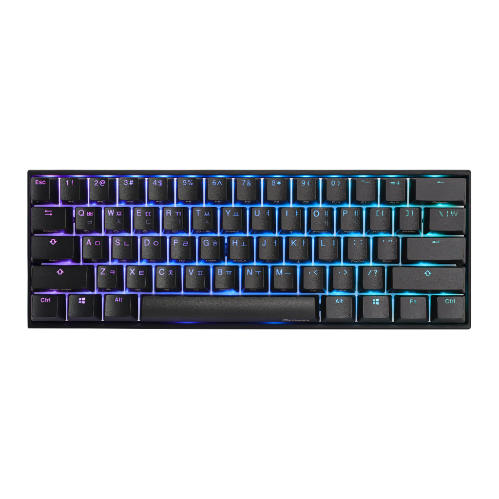 Ducky  MECHA MINI RGB PBT 이중사출 한글