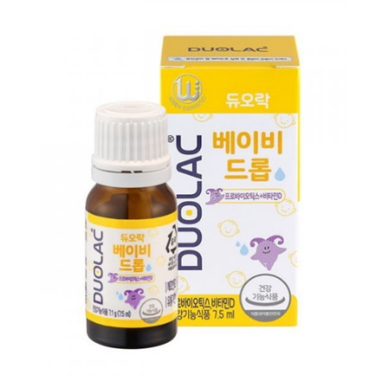듀오락 베이비 드롭 프로바이오틱스+비타민D 7.5ml