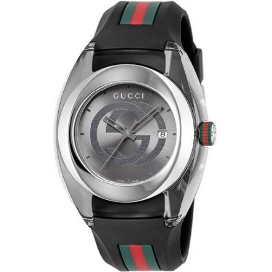 구찌 Morphic M66 Series Black Dial Men's Watch 6606 137116