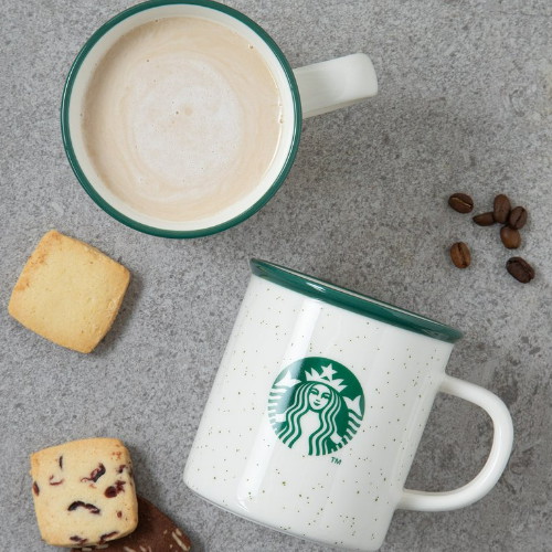 스타벅스 그린 사이렌 도트 머그 355ml