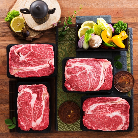 평창영월정선축협  대관령한우 1++등급 눈꽃등심세트 1호 1.6kg