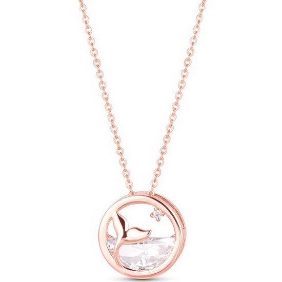 도로시  14k 사랑해 고래꼬리 목걸이