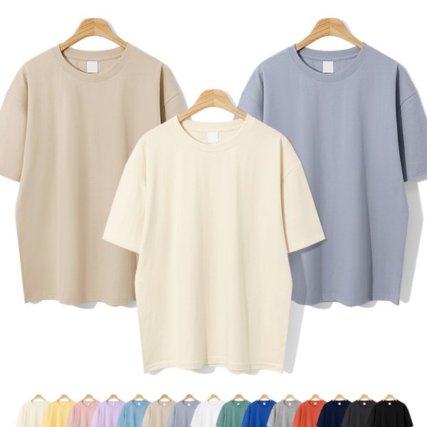 MNC 엠엔씨 덤블워싱 오버핏 20수반팔티 MDST041IT