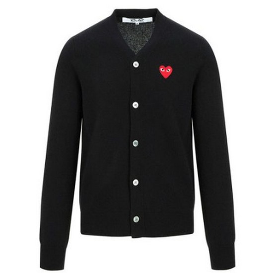 꼼데가르송 레드하트와펜 울 가디건_AZ N008 051