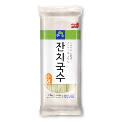 면사랑  잔치국수 소면 1.5kg