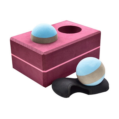 바디아트  EVA 요가블럭 마사지볼 세트 KY-6B