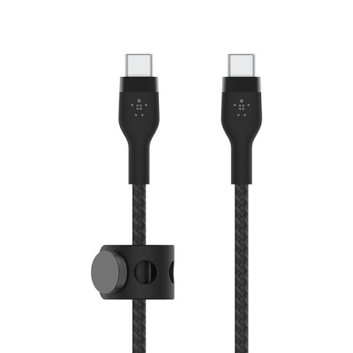 벨킨  Type C to C 60W 프로 플렉스 케이블 CAB011bt1M