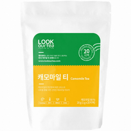 메가커피  룩아워티 캐모마일 20티백 2개 세트
