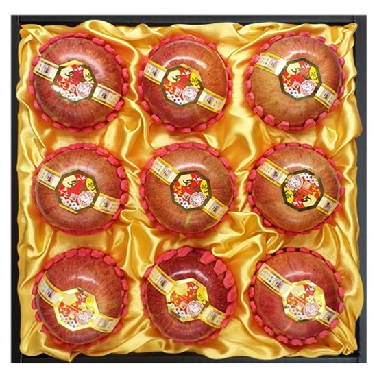 푸른들  정성담은 사과 선물세트 9과내외 3kg