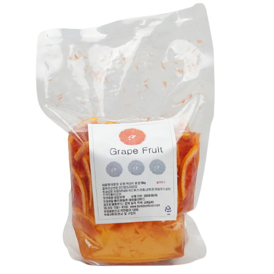수제청 자몽청 2kg 슬라이스 58618852 - 에누리 가격비교