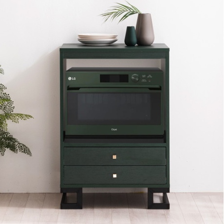 라샘 베르데 광파오븐 렌지대 수납장 600