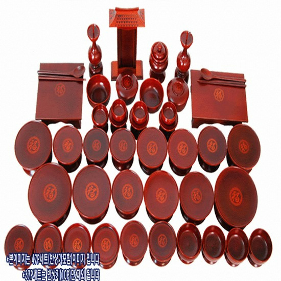 남원공방 남원 제기세트 37P (민자 복 제기 - 오리목)