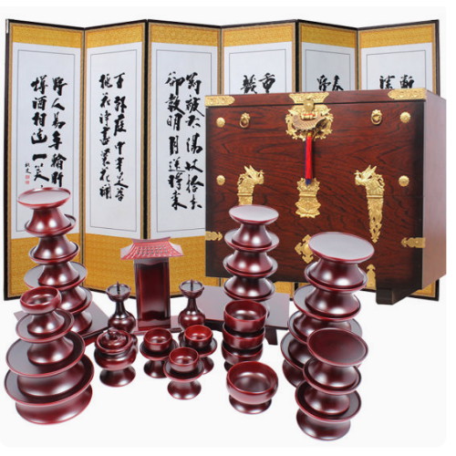 남원공방 남원 제기세트 37P (민자 복 제기 - 오리목)