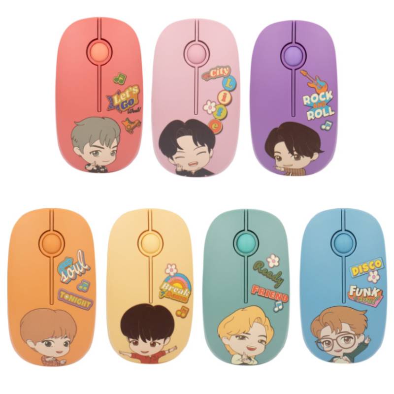 로이체  BTS 타이니탄 다이너마이트 무선 마우스