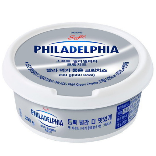크래프트 필라델피아 소프트 크림치즈 플레인 200g