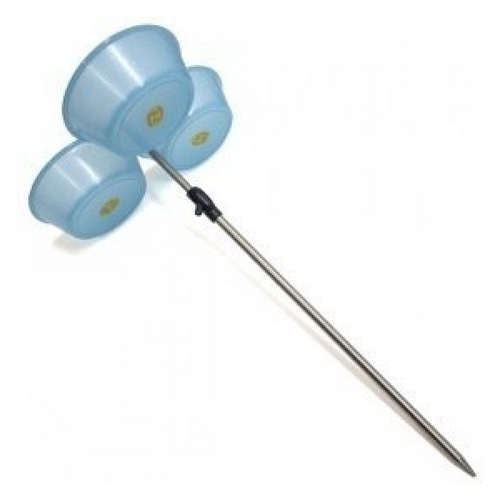 세종산업  야광 떡밥 거치그릇+거치대 땅꽂이용